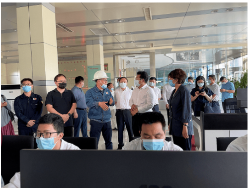 河北省生態環境廳黨組書記、廳長到龍星化工調研指導工作 河北省生態環境廳黨組書記、廳長到龍星化工調研指導工作