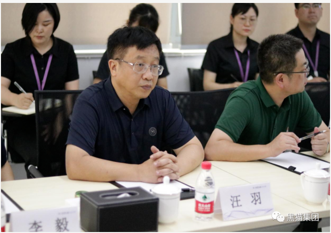 汪羽表示,安徽黑貓公司與民營企業的合作是成功的,具有可復制意義 汪羽表示,安徽黑貓公司與民營企業的合作是成功的,具有可復制意義