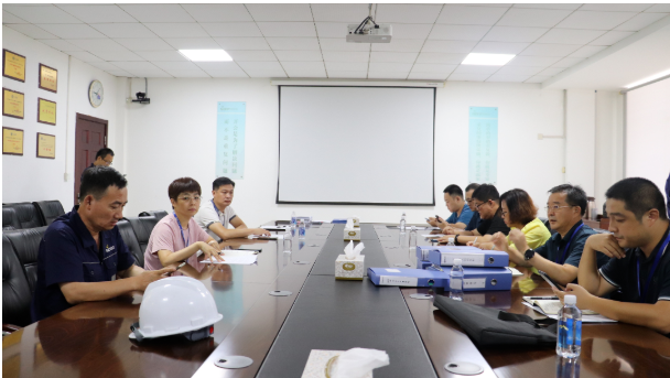 省“四進”攻堅工作組到公司督導檢查安全生產“八抓二十項”創新舉措和疫情防控措施落實情況
