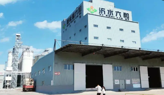 沂水六和飼料年產40萬噸飼料正在建設中