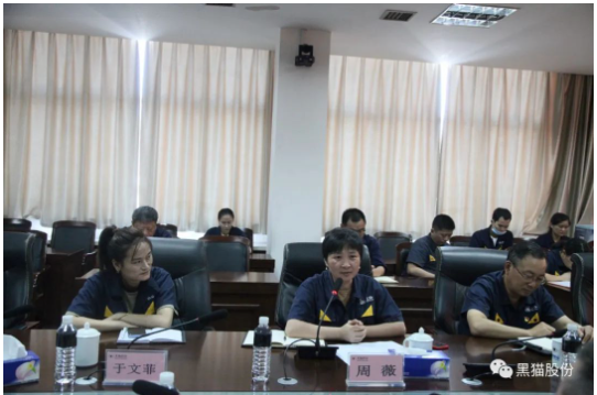 本次兩化融合管理體系貫標(biāo)啟動(dòng)大會(huì)的召開(kāi),標(biāo)志著黑貓股份兩化融合工作開(kāi)啟了新的征程 本次兩化融合管理體系貫標(biāo)啟動(dòng)大會(huì)的召開(kāi),標(biāo)志著黑貓股份兩化融合工作開(kāi)啟了新的征程