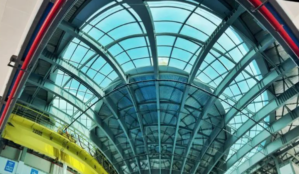 建設中的航空輪胎動力學大裝置項目工地 建設中的航空輪胎動力學大裝置項目工地