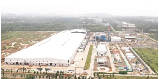 非公路輪胎新工廠，提前投產