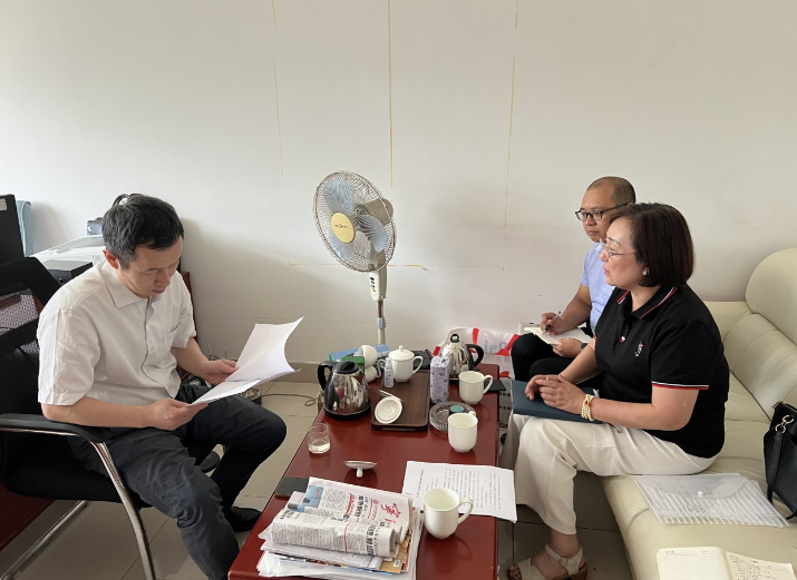 寧波涂協拜訪寧波市環境科學學會 寧波涂協拜訪寧波市環境科學學會