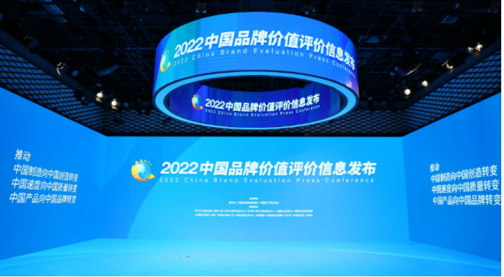 9月5日，“2022中國品牌價值評價信息”，在北京發布。今年，共有645個品牌，進行了品牌價值評價信息發布。其總品牌價值為89737億元，比去年高5991億元。