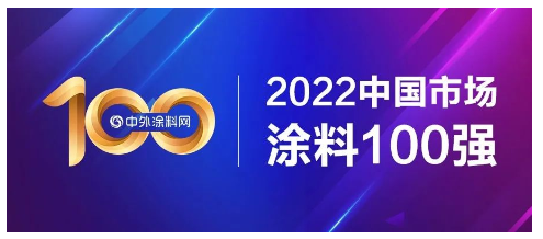 2022中國市場涂料100強正式發布!總營收1681億元,一半營收來自前十 2022中國市場涂料100強正式發布!總營收1681億元,一半營收來自前十