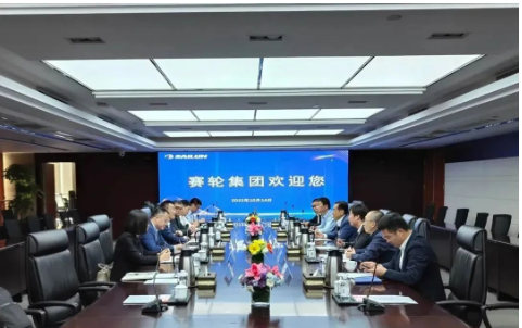 物產中大化工董事長,拜訪賽輪集團 物產中大化工董事長,拜訪賽輪集團