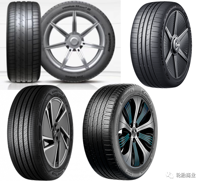 國產企業如中策的朝陽1號,玲瓏SPORTMASTERe、ATLAS A52等都是針對新能源車型的輪胎產品 國產企業如中策的朝陽1號,玲瓏SPORTMASTERe、ATLAS A52等都是針對新能源車型的輪胎產品