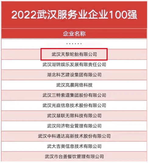 武漢天黎,連續五年入選政府榜單! 武漢天黎,連續五年入選政府榜單!