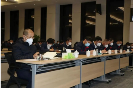 2022年度管理人員述職會順利召開 2022年度管理人員述職會順利召開