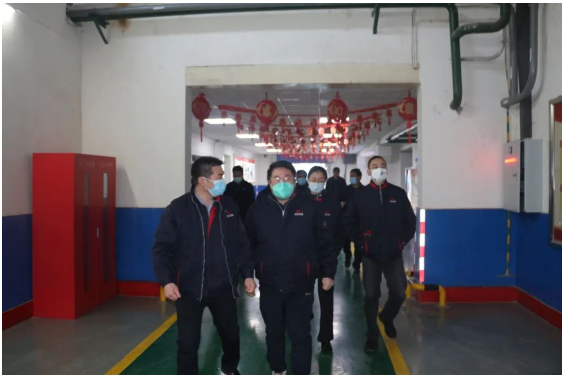 開工啦 | 節后上班第一天 領導走訪鼓奮進