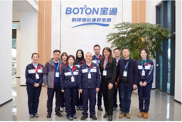 重聚!BHP全球采購副總裁帶隊參觀考察寶通 重聚!BHP全球采購副總裁帶隊參觀考察寶通