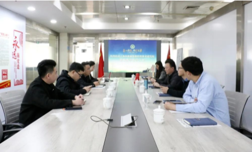 上海市質量監督檢驗技術研究院機電所所長陳志強率領他的團隊，前往山東省線纜協會進行了一次交流座談。