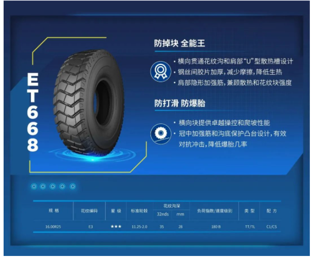 泰凱英ET668輪胎穩(wěn)定性能，獲得鄂爾多斯煤礦客戶認(rèn)可