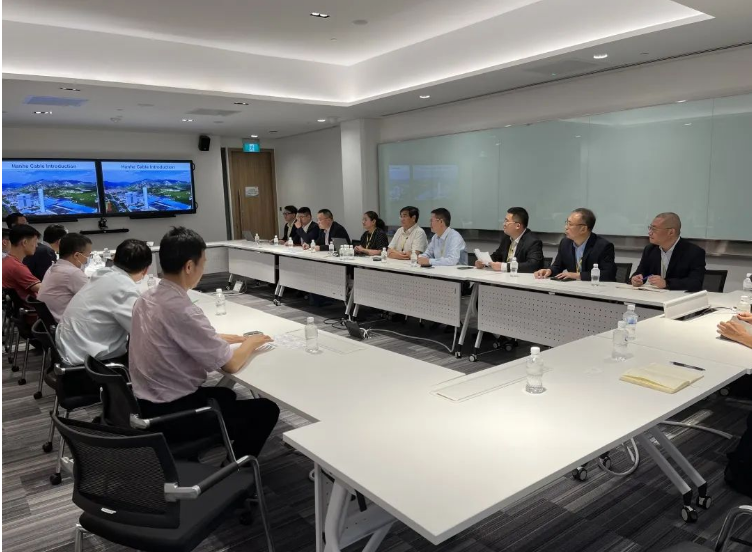 漢河集團董事長張大偉率隊訪問SP Group，推進兩國電纜行業(yè)合作