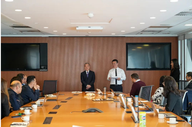 BHP特意對寶通進行了褒獎，全球首席商務官潘文怡發來祝賀視頻，對寶通的創新精神和環保理念表示高度贊賞。