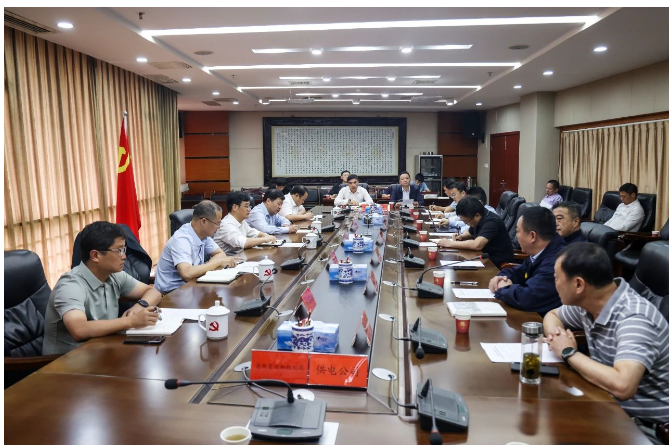 近日，江西省景德鎮市委常委、樂平市委書記林衛春主持召開黑貓集團樂平精細化工項目推進調度會。會議旨在聽取項目建設工作的進展情況，并分析研究推進中的難點問題，安排下一步工作。