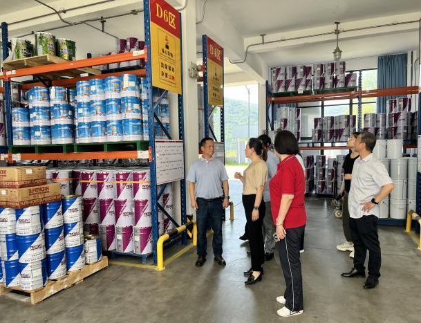 寧波涂協考察團赴標桿企業學習交流，為新項目提供借鑒