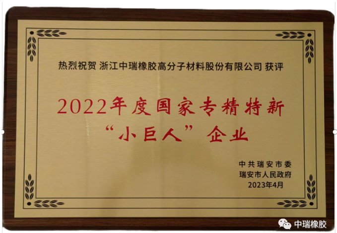 2022年度國家級專精特新‘小巨人’企業
