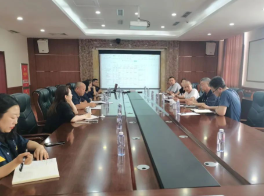 朝陽市高新技術開發區管委會副主任柳云率領相關領導一行考察了朝陽黑貓公司。