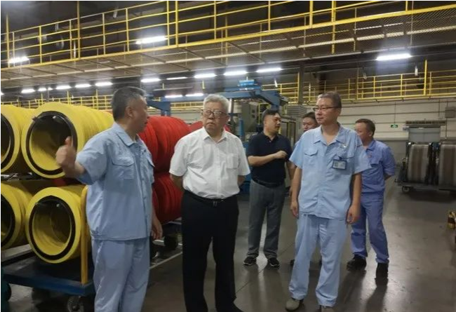 安徽省化工行業(yè)協(xié)會(huì)主任李朝東、會(huì)長楊青元一行蒞臨雙錢集團(tuán)(安徽)回力輪胎有限公司實(shí)地調(diào)研。雙錢集團(tuán)(安徽)總經(jīng)理唐勇等人的熱情接待了來訪人員。