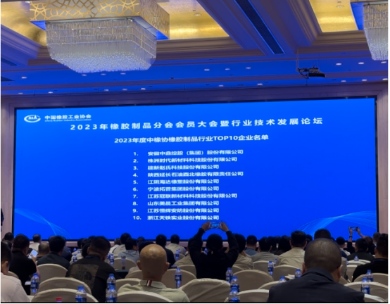 2023年橡膠制品分會會員大會暨行業技術發展論壇的成功舉辦將促進行業內外的合作交流，助力橡膠制品行業在新時代展開新的征程。
