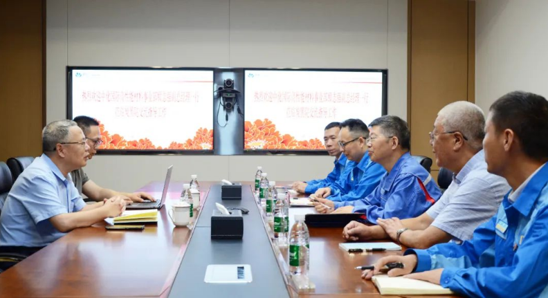 中化國際高性能材料事業(yè)部顧志強(qiáng)副總經(jīng)理率領(lǐng)代表團(tuán)蒞臨中昊黑元化工研究設(shè)計(jì)院有限公司(簡稱炭黑院)，就新能源硅碳負(fù)極材料技術(shù)合作進(jìn)行了深入研討。