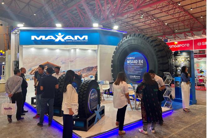 印度尼西亞雅加達礦業展覽會(MINING INDONESIA)隆重舉行，吸引了來自中國、俄羅斯、越南、迪拜、日本、韓國、馬來西亞、孟加拉等國家的多家特種輪胎企業前來參展。賽輪集團旗下特種輪胎品牌邁馳在此次展會上嶄露頭角。