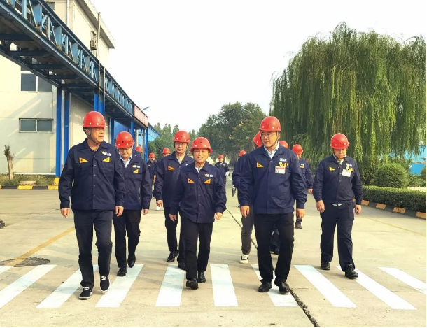 代表團一行分別參觀了青島黑貓和邯鄲黑貓公司的生產一線，對生產運營、現場管理、技術研發、檢測檢驗能力、數字化生產管理和員工工作生活等方面進行了詳細調研。此外，他們還聽取了有關公司基本情況、科技成果、核心競爭力、生產經營、行業競爭能力以及企業未來發展規劃等方面的匯報。